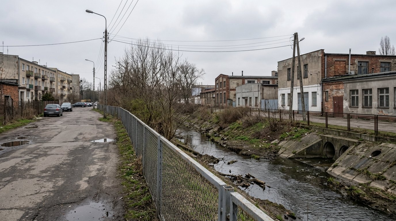 Skażenie rzeki Olechówki w Łodzi. Służby wyjaśniają okoliczności zdarzenia