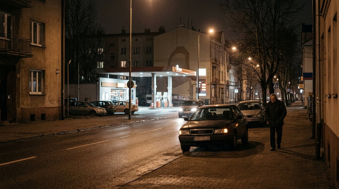 Kolizja drogowa z udziałem nietrzeźwego kierowcy w Bielsku-Białej
