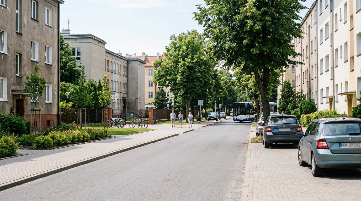 Modernizacja placów zabaw przy ulicy Staffa w Gdyni