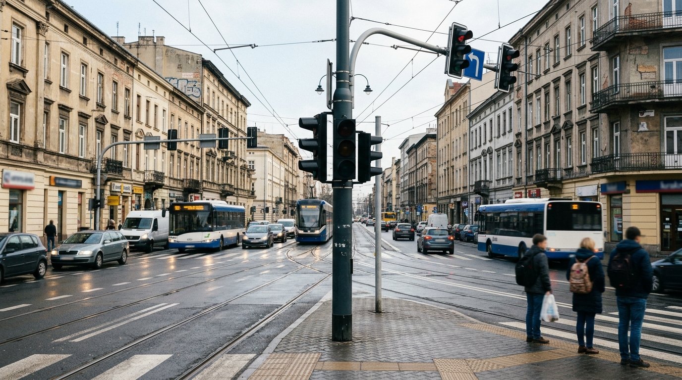 Utrudnienia w ruchu: awaria sygnalizacji na skrzyżowaniu ulic Czarnowiejskiej i Al. Mickiewicza