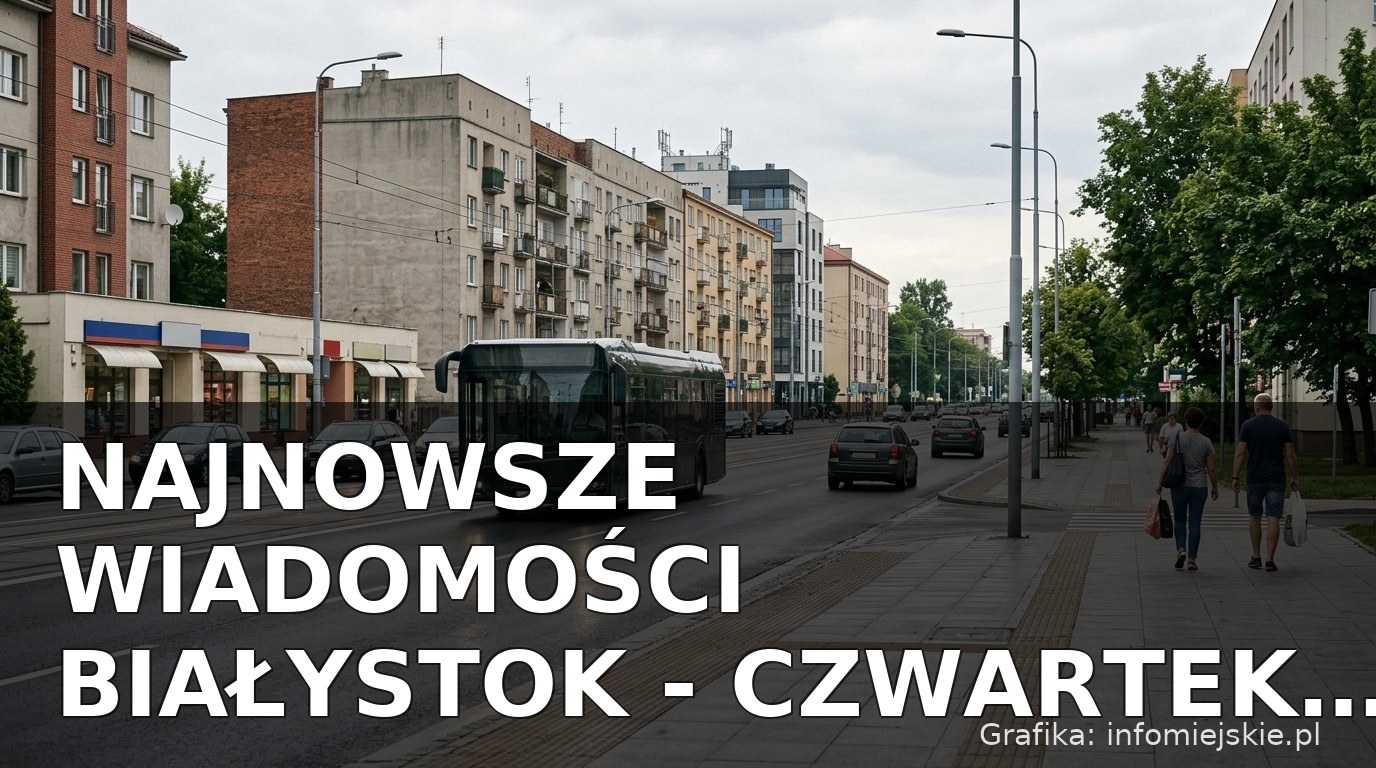 Najnowsze wiadomości Białystok – Czwartek 09.07.2026