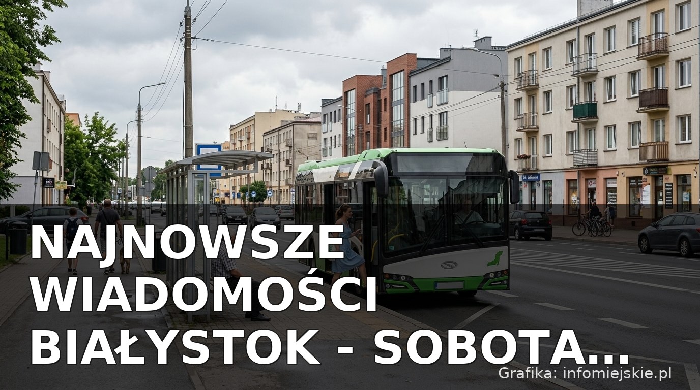 Najnowsze wiadomości Białystok – Sobota 11.07.2026