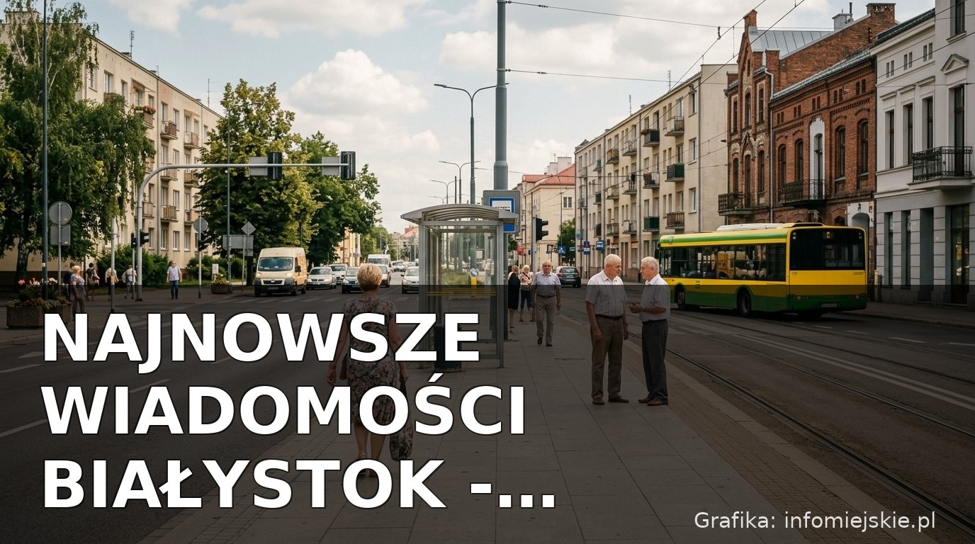 Najnowsze wiadomości Białystok – Poniedziałek 13.07.2026