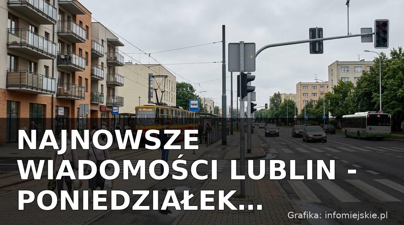 Najnowsze wiadomości Lublin – Poniedziałek 13.07.2026