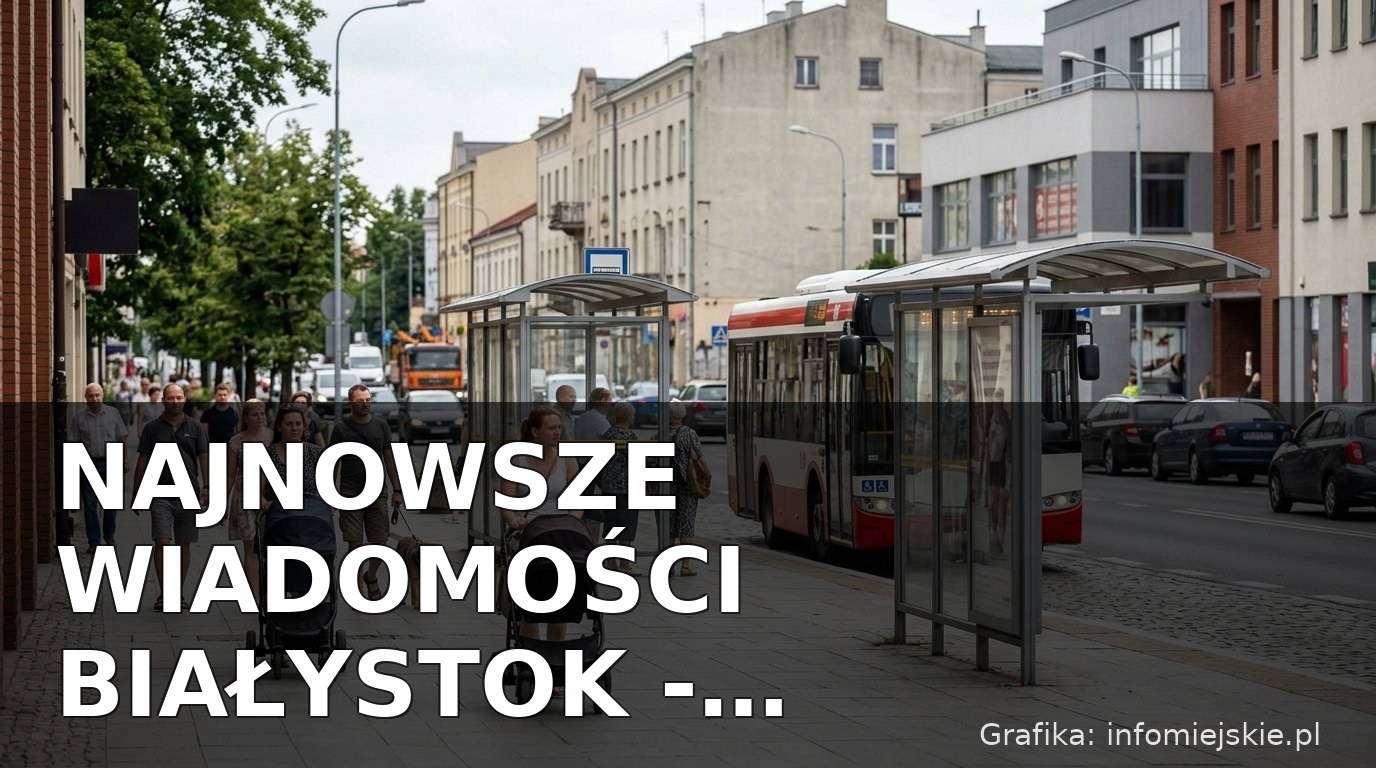 Najnowsze wiadomości Białystok – Poniedziałek 20.07.2026