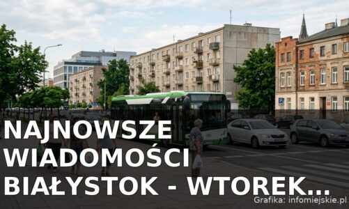 Najnowsze wiadomości Białystok – Wtorek 21.07.2026