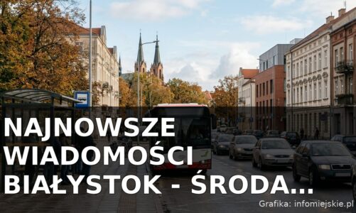 Najnowsze wiadomości Białystok – Środa 21.10.2026