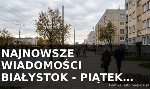 Najnowsze wiadomości Białystok – Piątek 23.10.2026