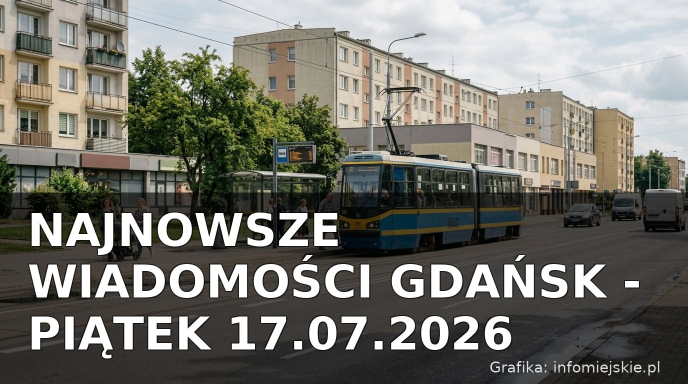 Najnowsze wiadomości Gdańsk – Piątek 17.07.2026
