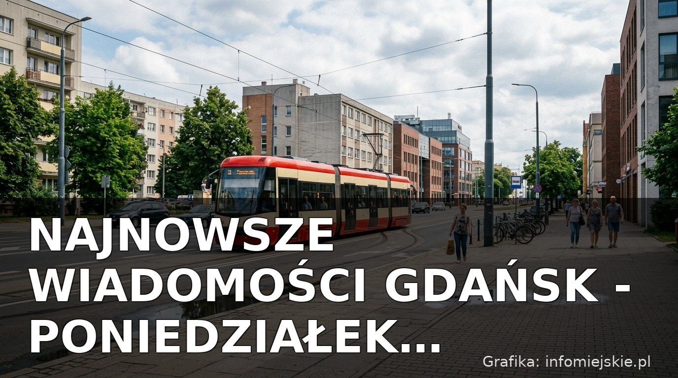 Najnowsze wiadomości Gdańsk – Poniedziałek 20.07.2026