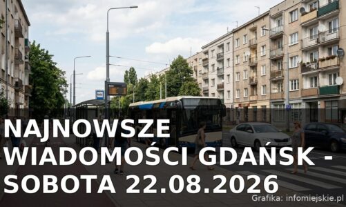 Najnowsze wiadomości Gdańsk – Sobota 22.08.2026