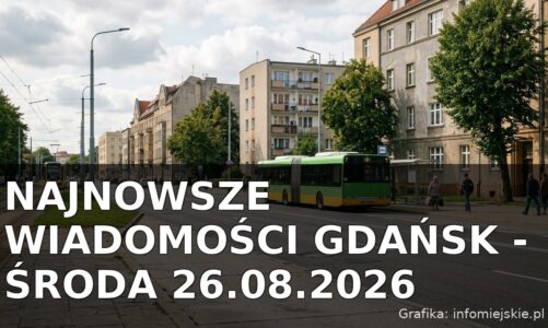 Najnowsze wiadomości Gdańsk – Środa 26.08.2026