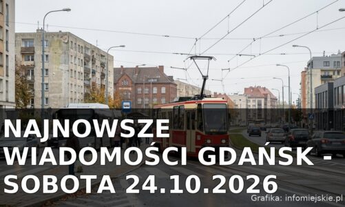 Najnowsze wiadomości Gdańsk – Sobota 24.10.2026