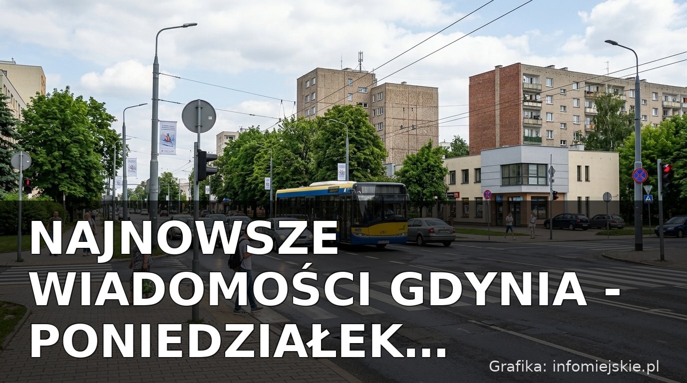 Najnowsze wiadomości Gdynia – Poniedziałek 20.07.2026