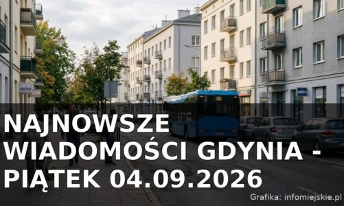 Najnowsze wiadomości Gdynia – Piątek 04.09.2026