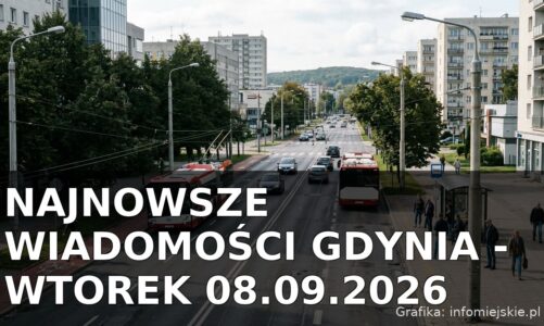 Najnowsze wiadomości Gdynia – Wtorek 08.09.2026