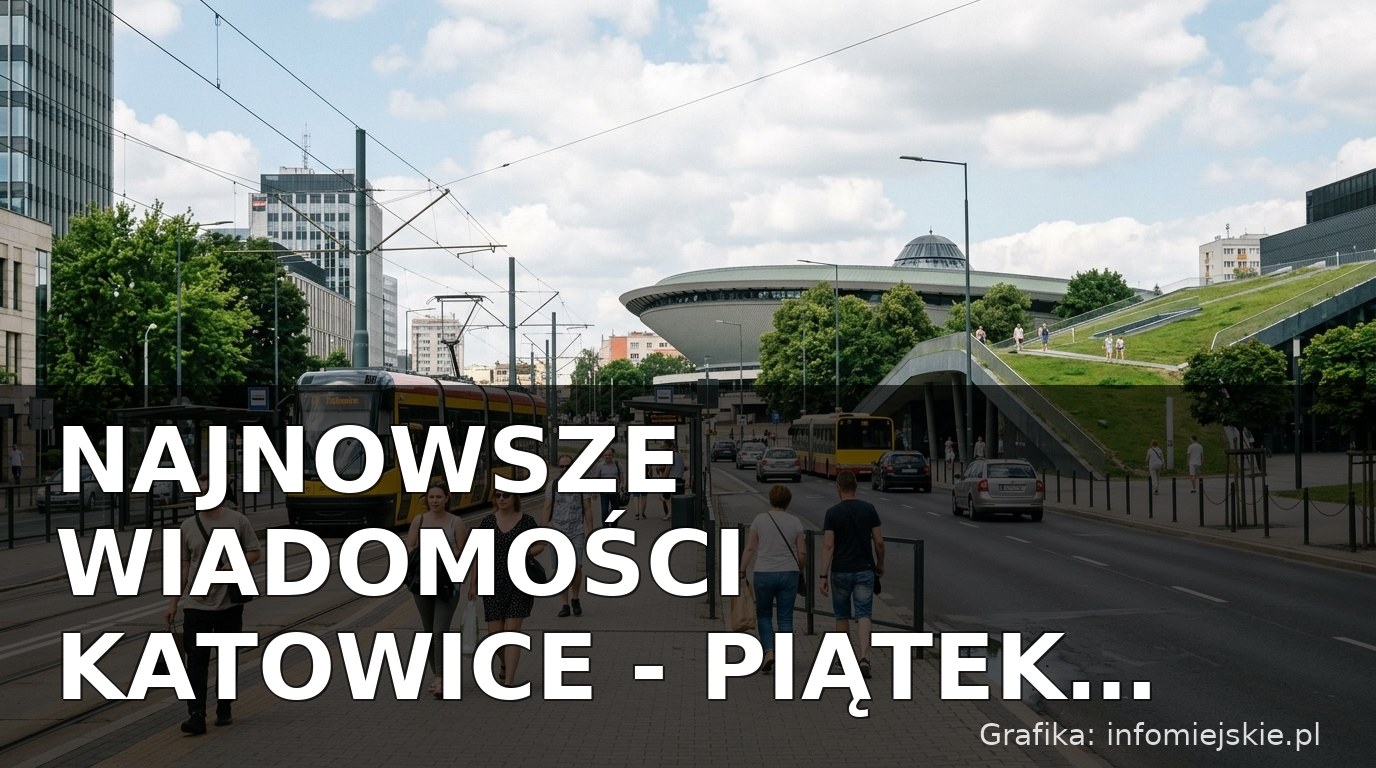 Najnowsze wiadomości Katowice – Piątek 17.07.2026