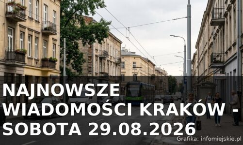 Najnowsze wiadomości Kraków – Sobota 29.08.2026
