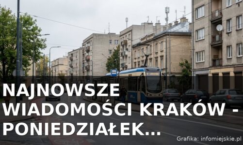 Najnowsze wiadomości Kraków – Poniedziałek 19.10.2026