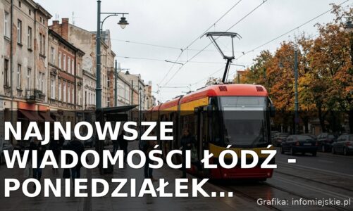 Najnowsze wiadomości Łódź – Poniedziałek 19.10.2026