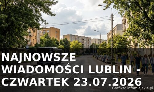 Najnowsze wiadomości Lublin – Czwartek 23.07.2026