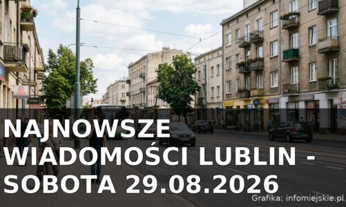 Najnowsze wiadomości Lublin – Sobota 29.08.2026