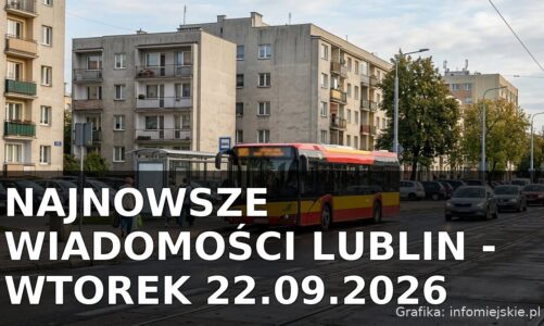 Najnowsze wiadomości Lublin – Wtorek 22.09.2026