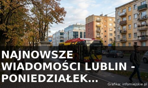 Najnowsze wiadomości Lublin – Poniedziałek 19.10.2026