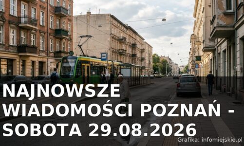Najnowsze wiadomości Poznań – Sobota 29.08.2026