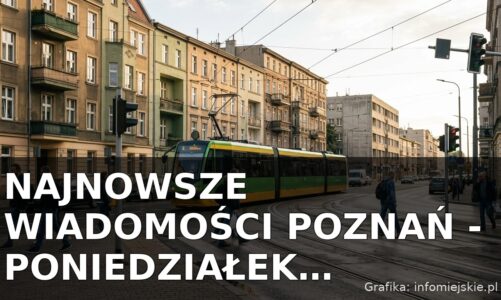 Najnowsze wiadomości Poznań – Poniedziałek 31.08.2026