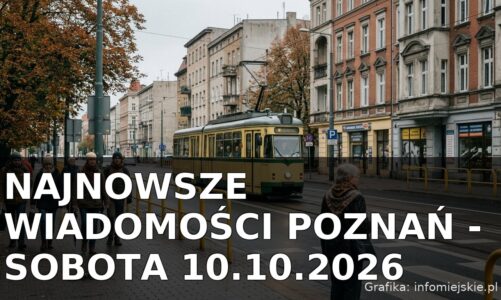 Najnowsze wiadomości Poznań – Sobota 10.10.2026