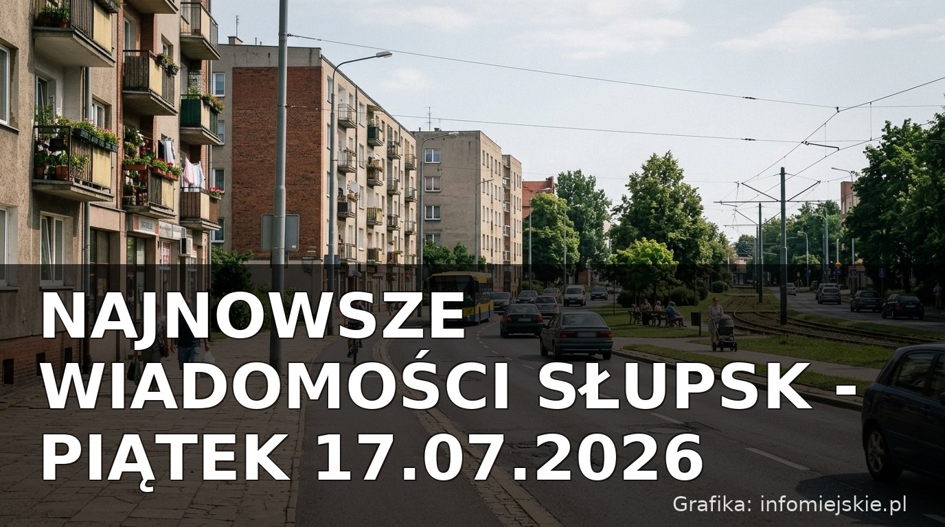Najnowsze wiadomości Słupsk – Piątek 17.07.2026