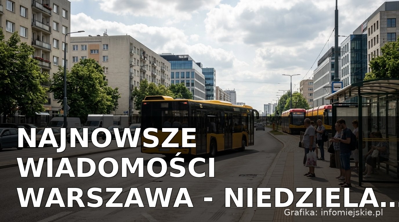 Najnowsze wiadomości Warszawa – Niedziela 19.07.2026