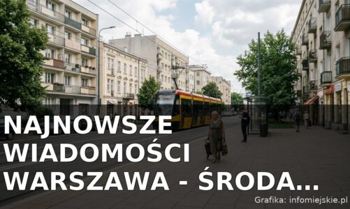 Najnowsze wiadomości Warszawa – Środa 22.07.2026