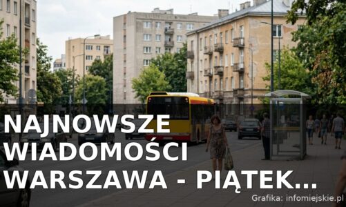 Najnowsze wiadomości Warszawa – Piątek 24.07.2026