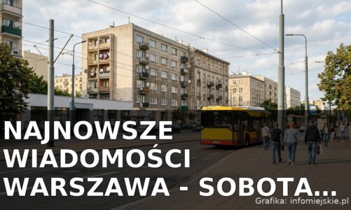 Najnowsze wiadomości Warszawa – Sobota 29.08.2026