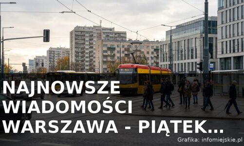 Najnowsze wiadomości Warszawa – Piątek 16.10.2026