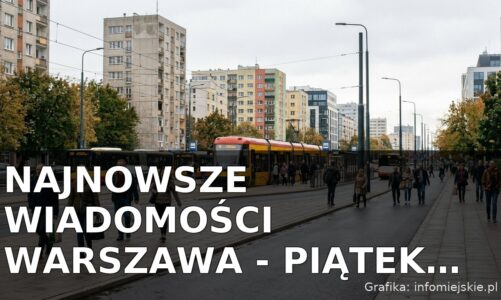 Najnowsze wiadomości Warszawa – Piątek 23.10.2026