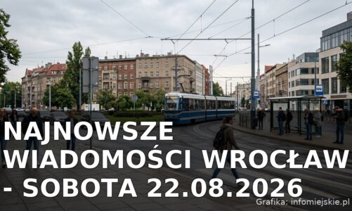 Najnowsze wiadomości Wrocław – Sobota 22.08.2026