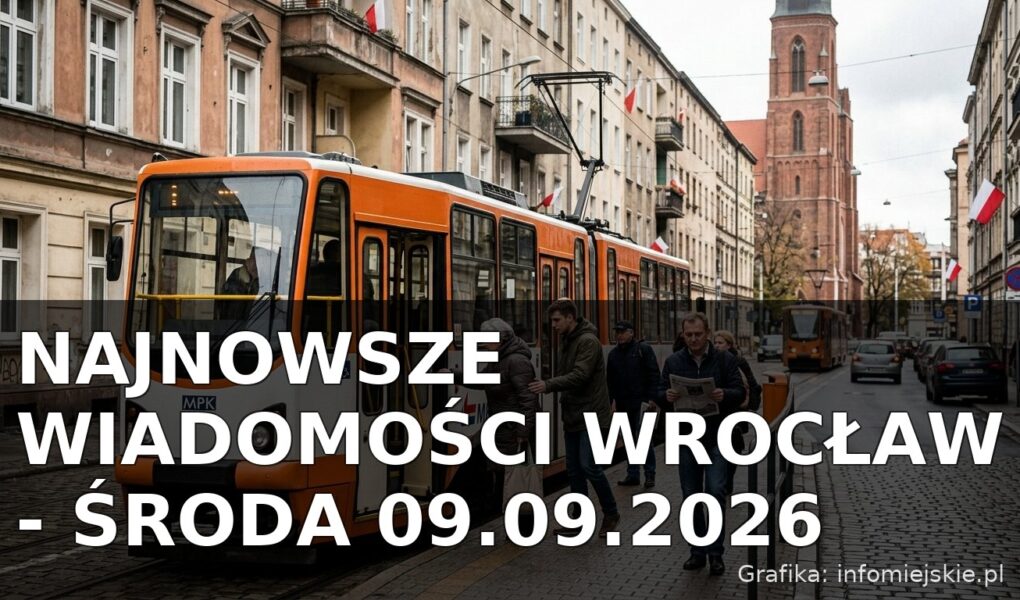 Najnowsze wiadomości Wrocław – Środa 09.09.2026